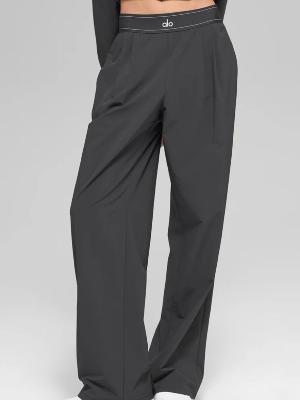 Dark Gray (Regular)👩ALO Yoga Casual straight legs👍